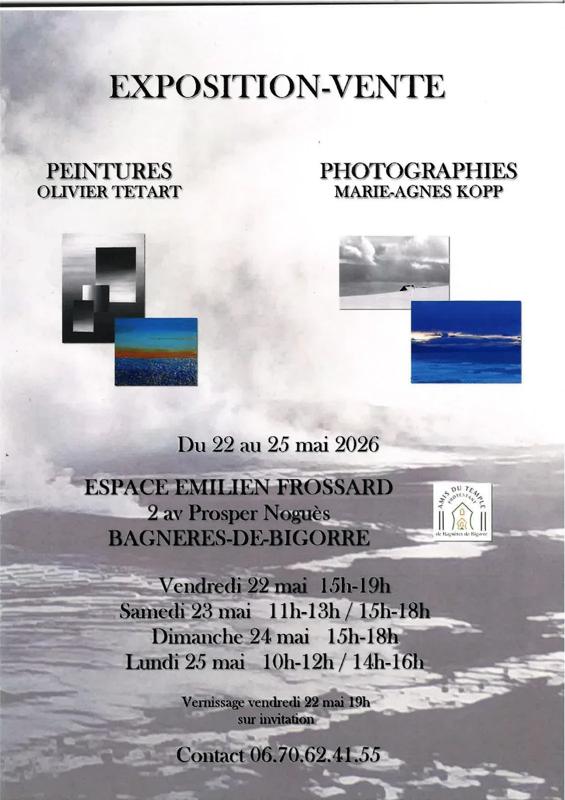 Exposition - Vente Peintures et Photographies