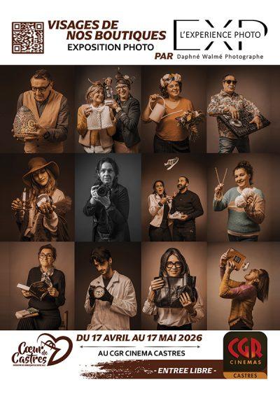 Exposition « Visages dans nos boutiques »