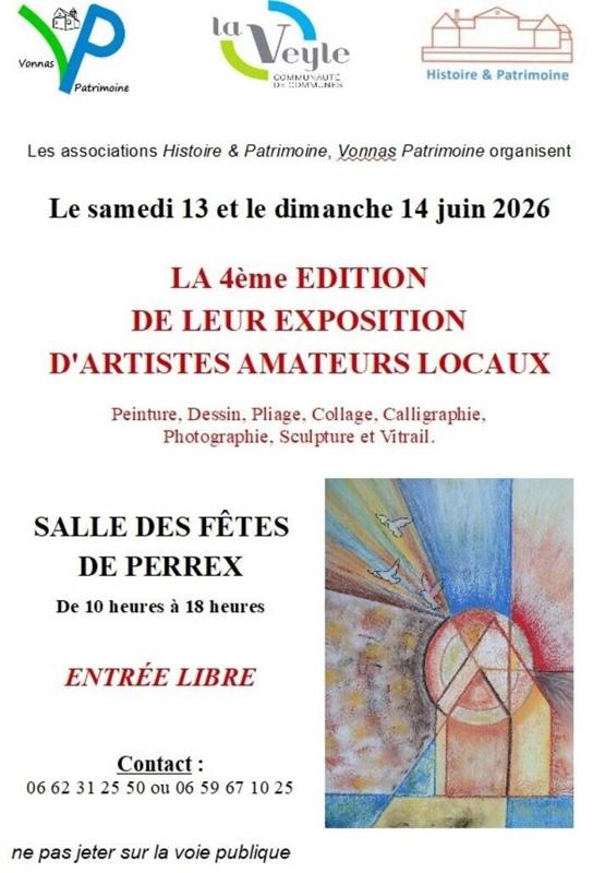 Exposition d'Artistes amateurs locaux