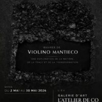 Exposition d'art contemporain "Intra Materia " de Violino Mantieco - Galerie L'Atelier de Co - San Fiurenzu