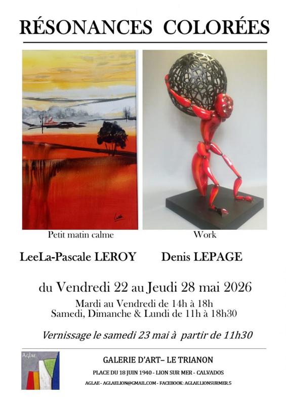 Exposition de Leela-Pascale Leroy et de Denis Lepage