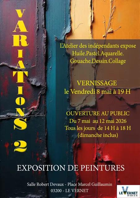 Exposition de l'Atelier des indépendants - Variations 2