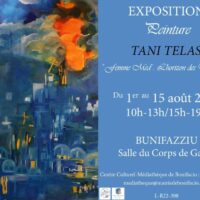 Exposition de l'artiste peintre Tani Telas - Salle du Corps de Garde - Bunifaziu