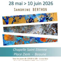 Exposition de l’artiste plasticienne Sandrine Berthon