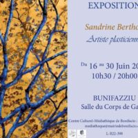 Exposition de l'artiste plasticienne Sandrine Berthon - Salle du Corps de Garde - Bunifaziu