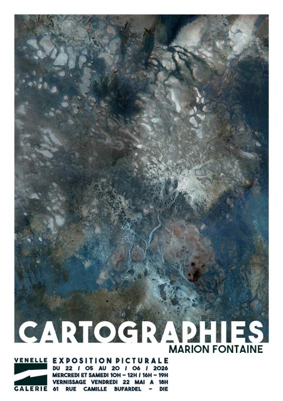 Exposition de peinture – Cartographies
