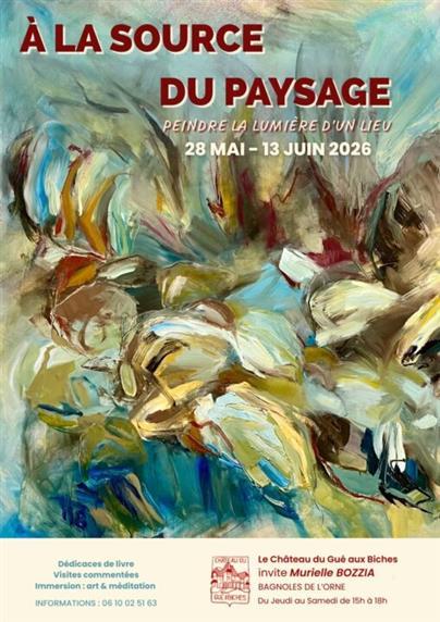 Exposition de peinture : à la source du paysage, peindre la lumière d'un lieu