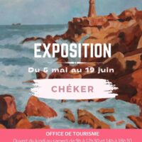 Exposition de peinture de l'artiste peintre Chéker - Office de Tourisme