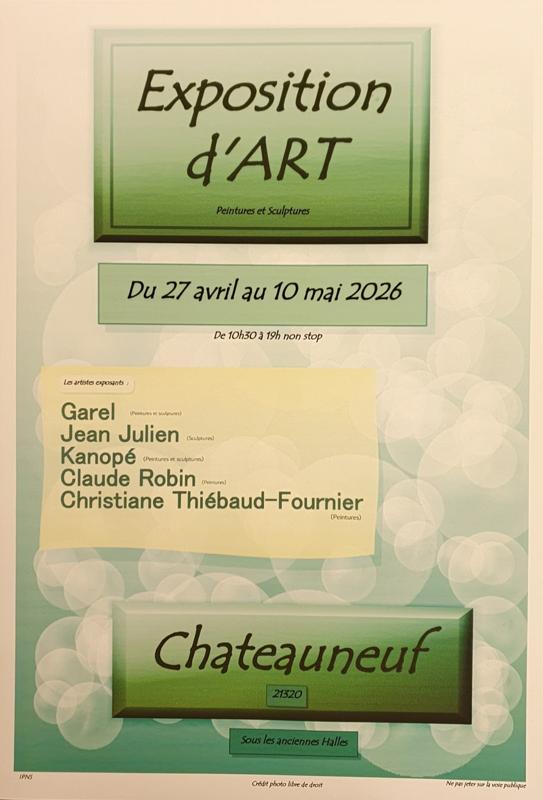 Exposition de peintures- Châteauneuf