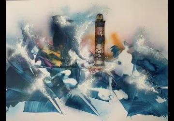 Exposition de photographies Mars Yahl et de peinture urbaine Ruan