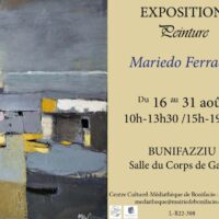 Exposition peinture de Mariedo Ferracci - Salle du Corps de Garde - Bunifaziu