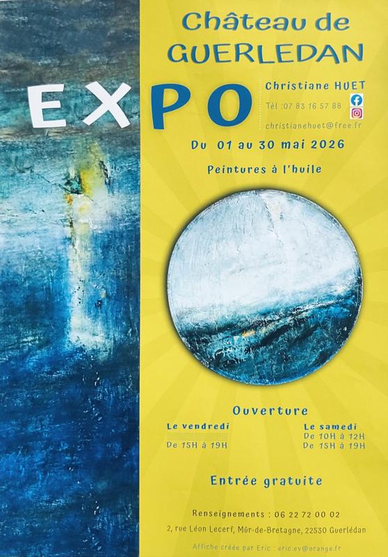 Exposition peintures de Christiane Huet