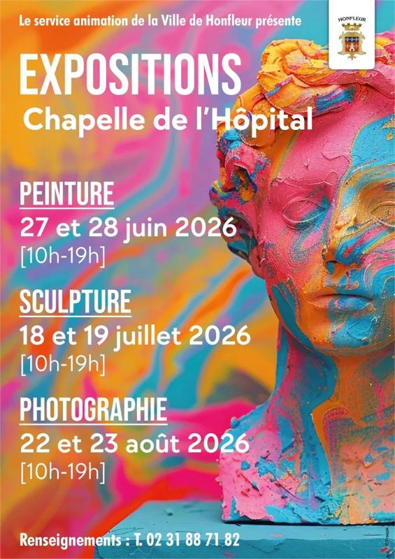 Expositions à la Chapelle de l'Hôpital