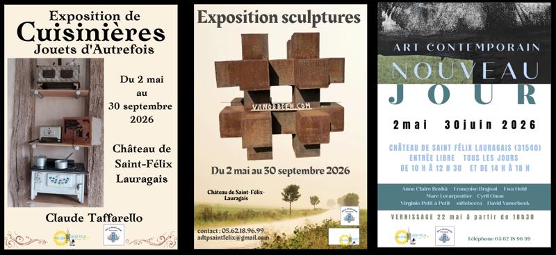 Expositions au Chateau de Saint-Felix