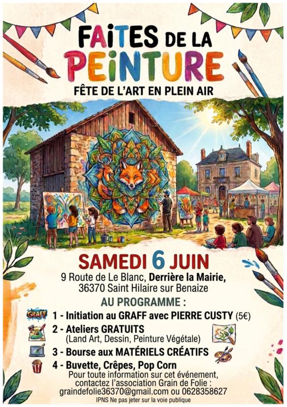 Faites de la peinture