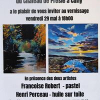 Galerie d'art de la Ferme du Château de presle