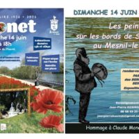 LES PEINTRES SUR LES BORDS DE SEINE AU MESNIL LE ROI