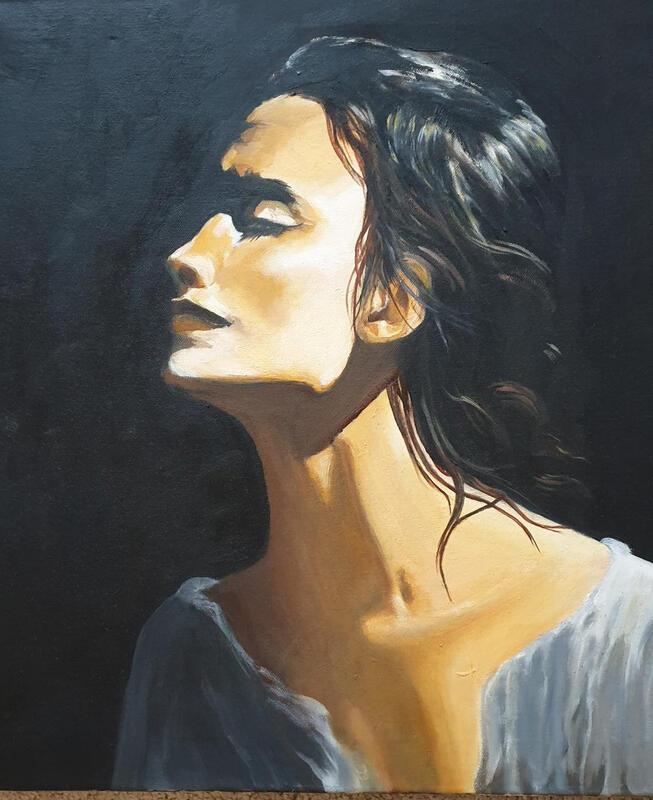 Le peintre Nadia Anil et ses clairs obscurs