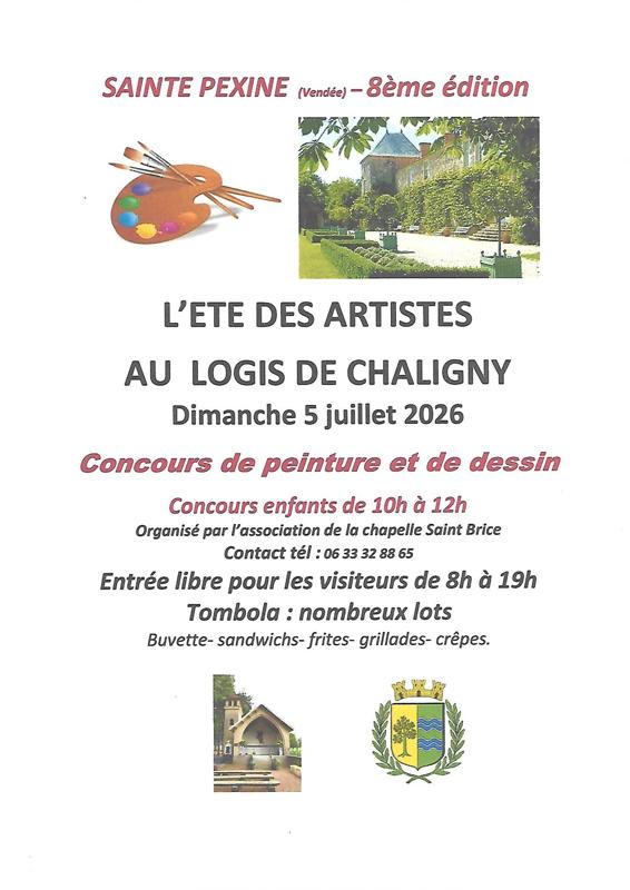 L&rsquo;été des artistes au logis de Chaligny