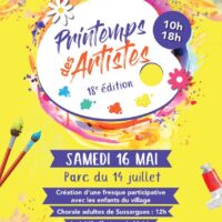 PRINTEMPS DES ARTISTES