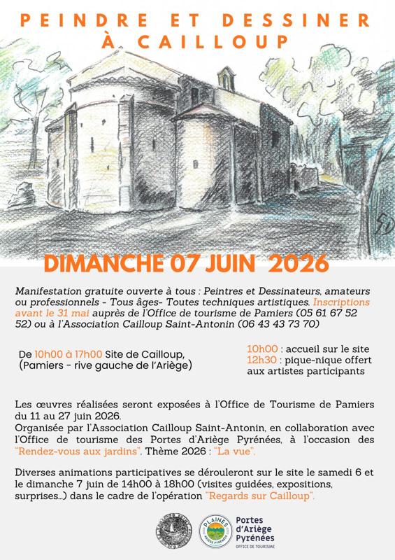 Peindre et dessiner à Cailloup