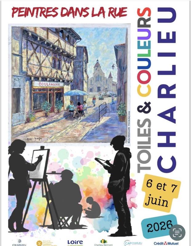 Peintres dans la rue – Charlieu