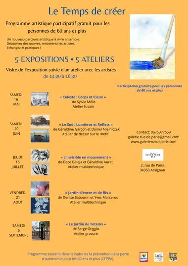Programme Artistique Participatif "Le Temps de Créer"
