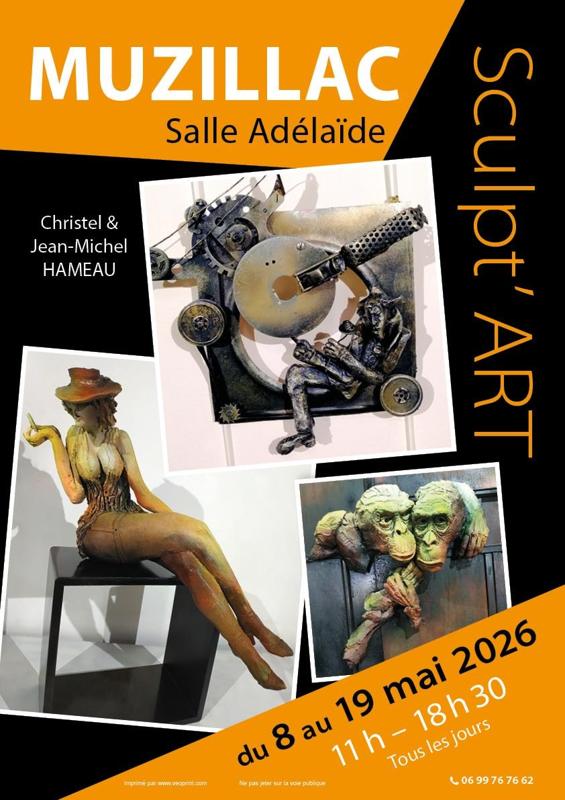 Sculptures Sculp'Toiles et Sculp'Tags