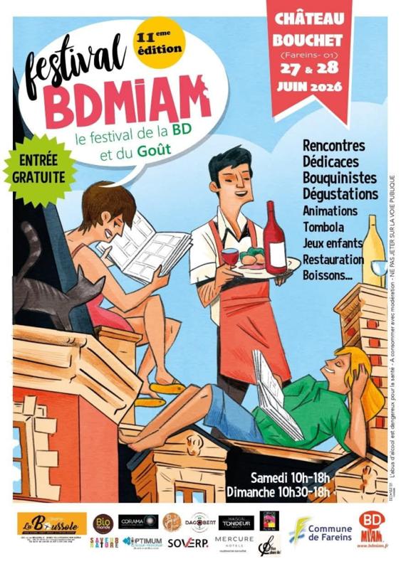 11ème édition du festival BD Miam