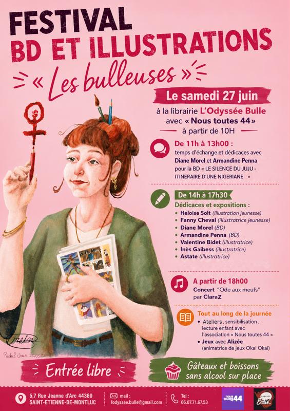 1ère édition du festival BD Les bulleuses