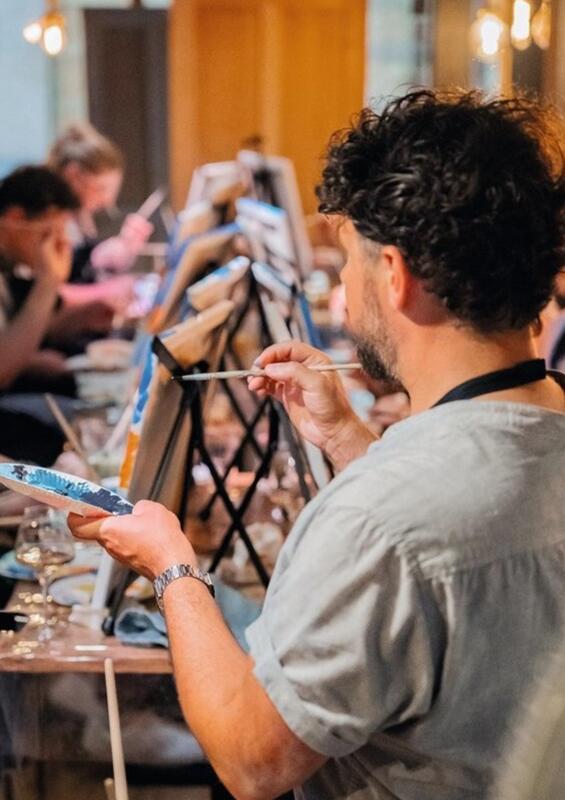 Atelier peinture en plein air // l’Art est dans le pré
