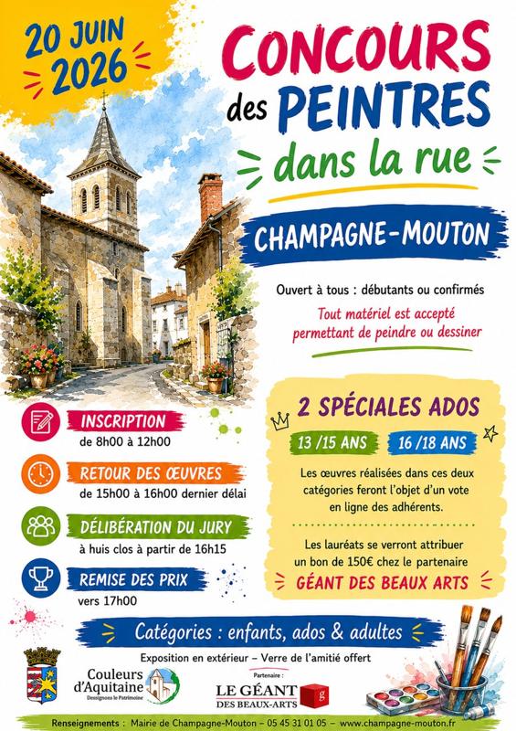 Concours des peintres dans la rue