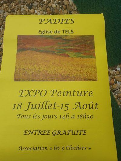 Expo Peinture à l’église de Tels