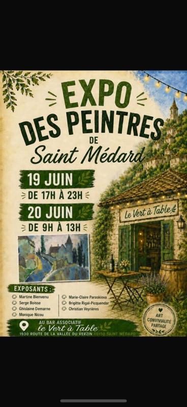 Expo des peintres de Saint-Médard