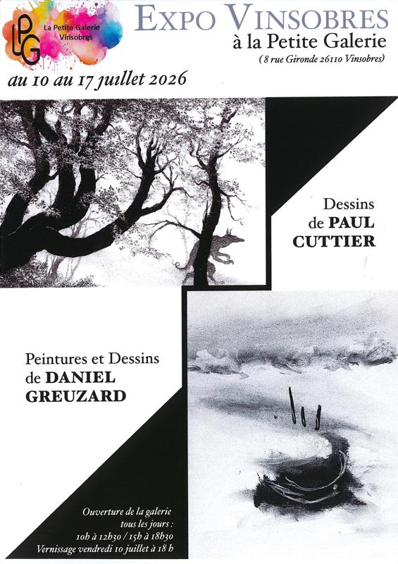 Expo peintures et dessins de Daniel Greuzard