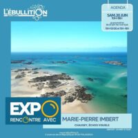 Expo rencontre : MP Imbert : Chausey Echos Visuels, Photographies Aériennes de Paysages Maritimes