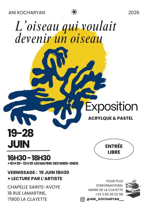Exposition Acrylique et pastel