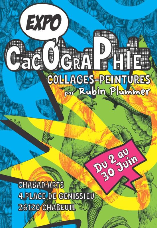 Exposition "Cacographie" de Rubin Plummer