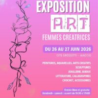 Exposition « Femmes Créatrices » - Cité Grossetti - Aiacciu
