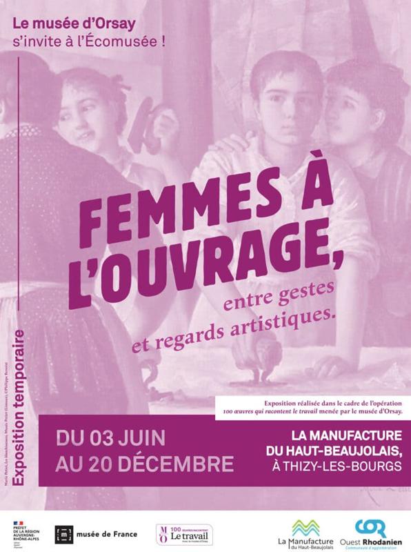 Exposition "Femmes à l'ouvrage, entre gestes et regards artistiques"