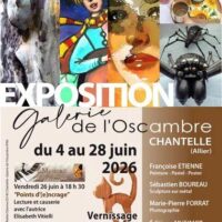 Exposition Galerie de l'Oscambre à Chantelle