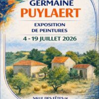 Exposition Germaine Puylaert, peintures