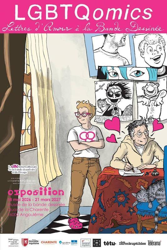 Exposition - LGBTQomics : Lettres d’amour à la bande dessinée