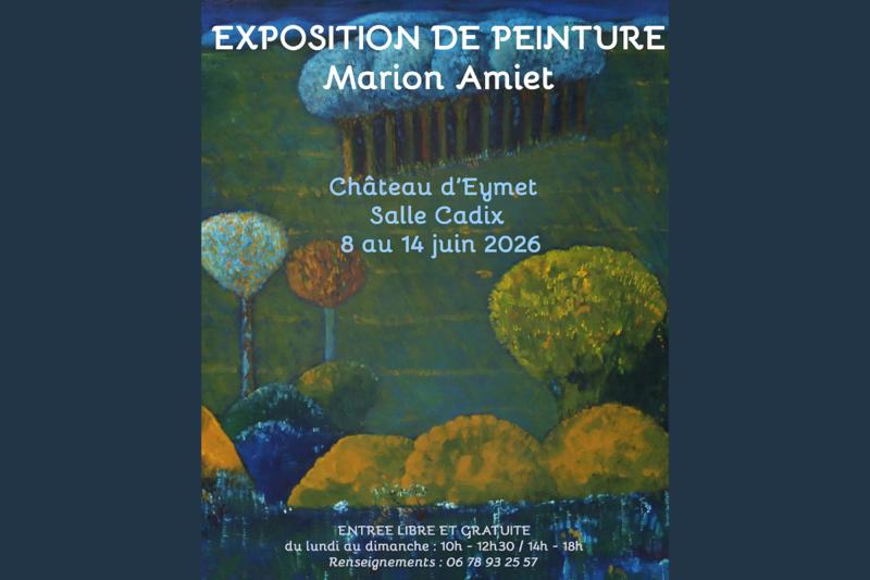 Exposition | Marion Amiet - Peinture