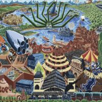 Exposition "Mirages du monde" - Les peintures d'Hervé di Rosa