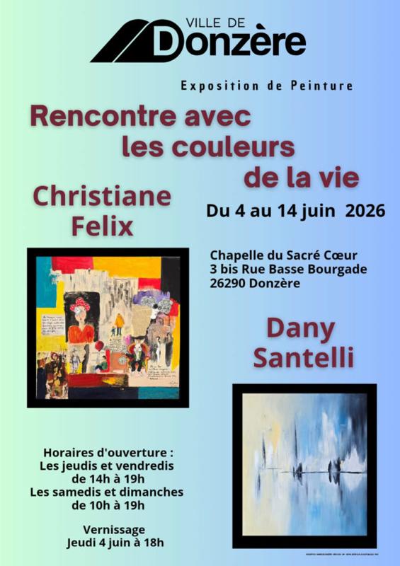 Exposition : Rencontre avec les couleurs de la vie