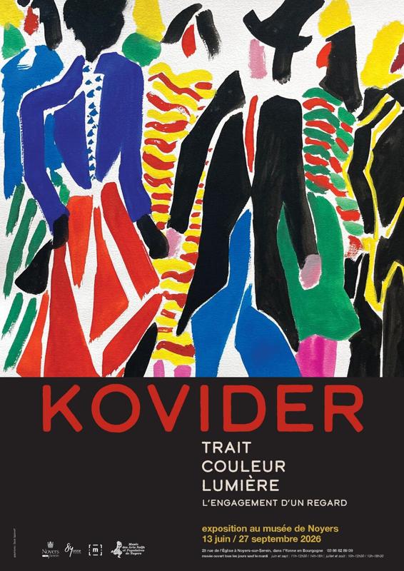 Exposition Temporaire Kovider Trait Couleur Lumiere