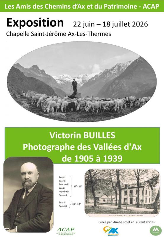 Exposition « Victorin Builles », photographe des Vallées d’Ax