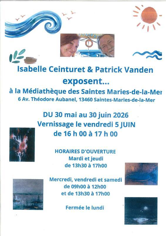 Exposition à la médiathèque