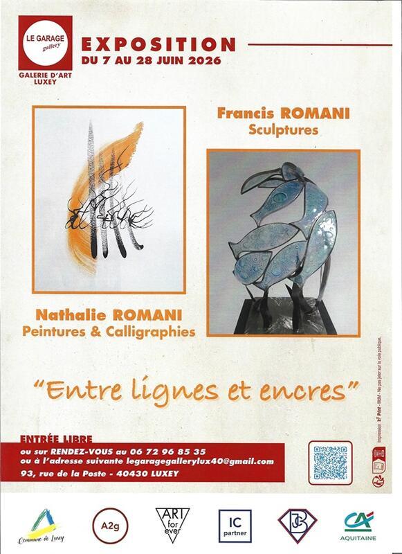 Exposition au Garage gallery - Nathalie et Françis Romani